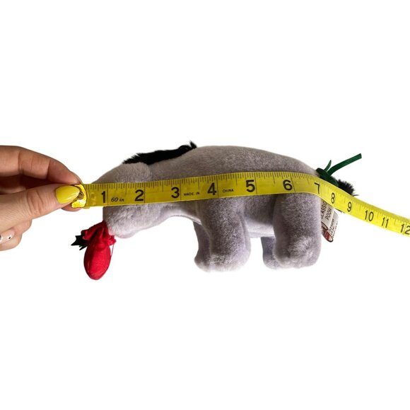 Gund Disney Classic Pooh Eeyore Plush Holding Stocking 8" - Picture 6 of 6